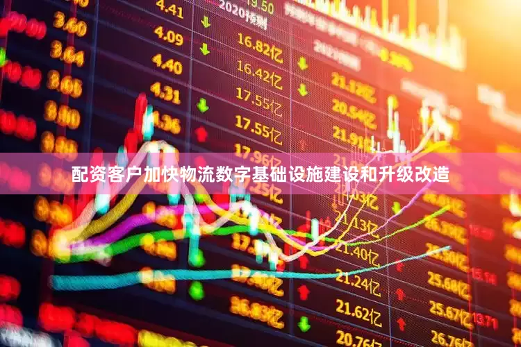 配资客户加快物流数字基础设施建设和升级改造